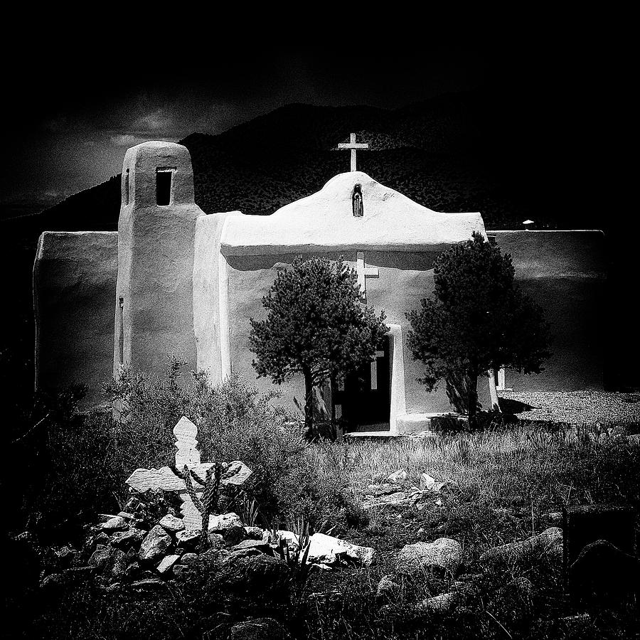 San Francisco Church In New Mexico Photograph