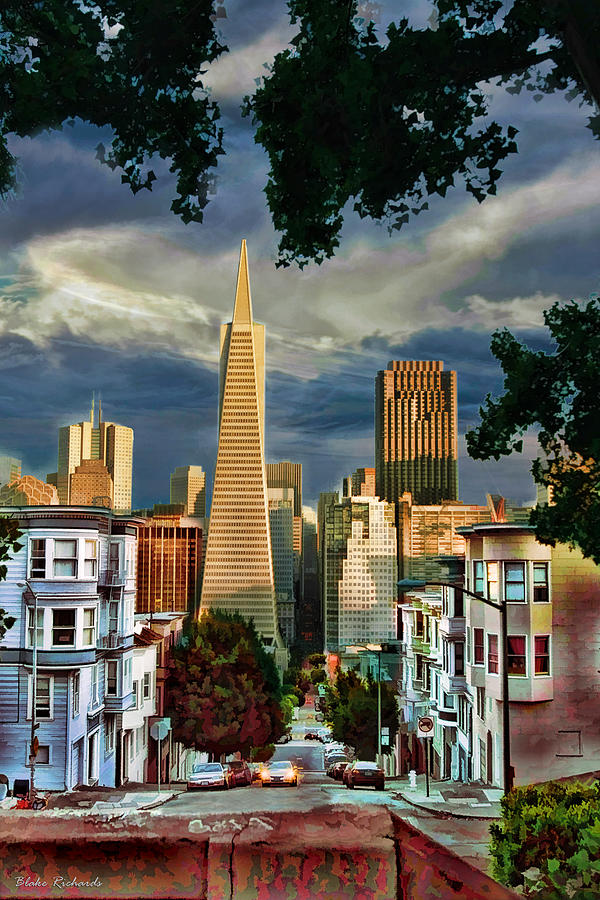 San Francisco Photograph - San Francisco Cliff by Blake Richards