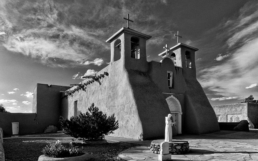 San Francisco de Asis Mission Church 2 Photograph by Lou  Novick