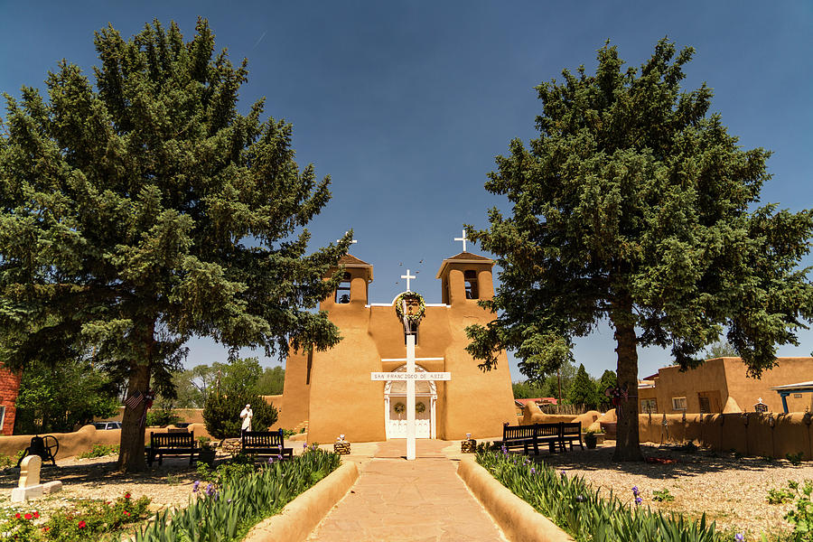 San Francisco de Assisi Mission Church Taos New Mexico 2 Photograph by Lawrence S Richardson Jr