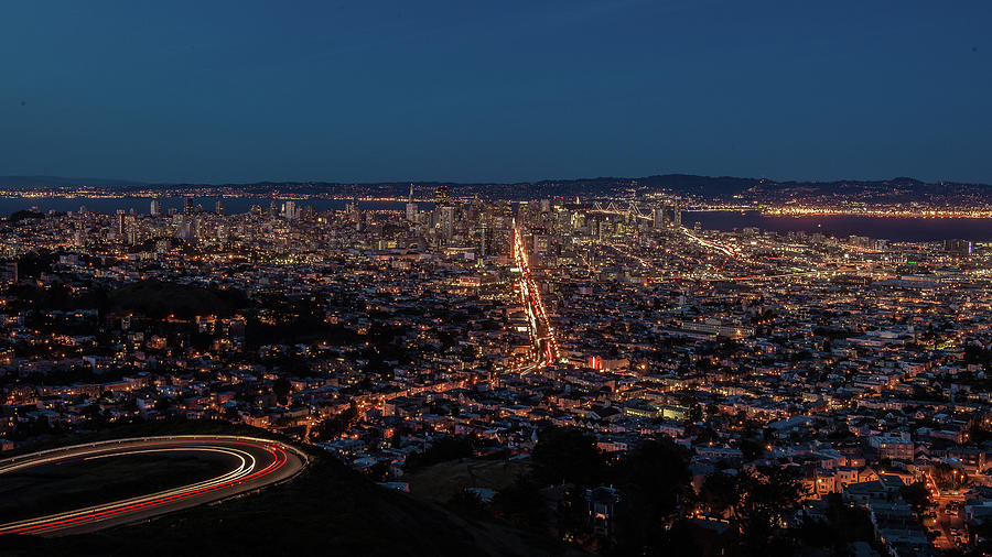 San Francisco Evening Photograph by David Downs