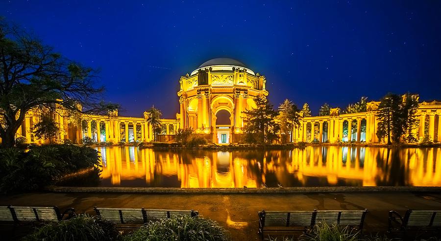 San Francisco Exploratorium And Palace Of Fine Arts Photograph by Alex Grichenko