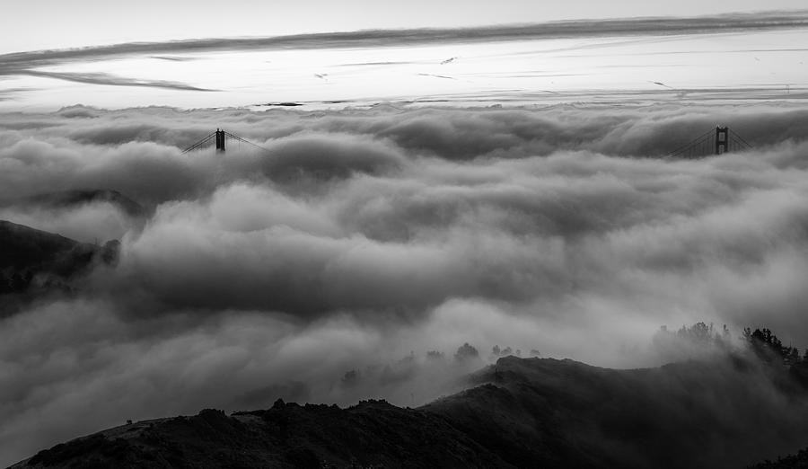 San Francisco Fog  Photograph by Janet Kopper