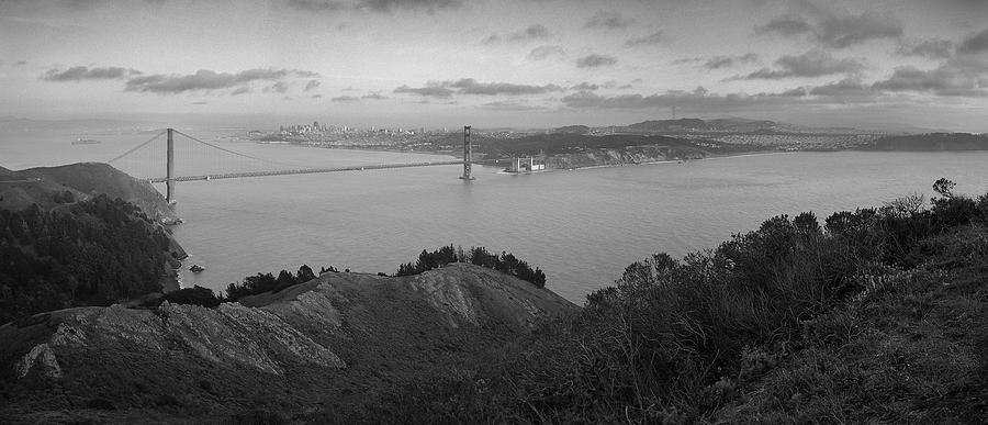 Travel Photograph - San Francisco from Marin Headlands by Nathan Spotts Travel Photograph - San Francisco from Marin Headlands by Nathan Spotts