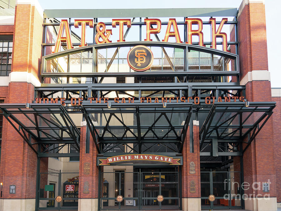 San Francisco Giants ATT Park Willie Mays Gate Entrance DSC5831 Photograph by Wingsdomain Art and Photography