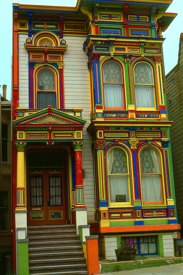 San Francisco Haight Ashbury Hippie Beatnik  House 69 