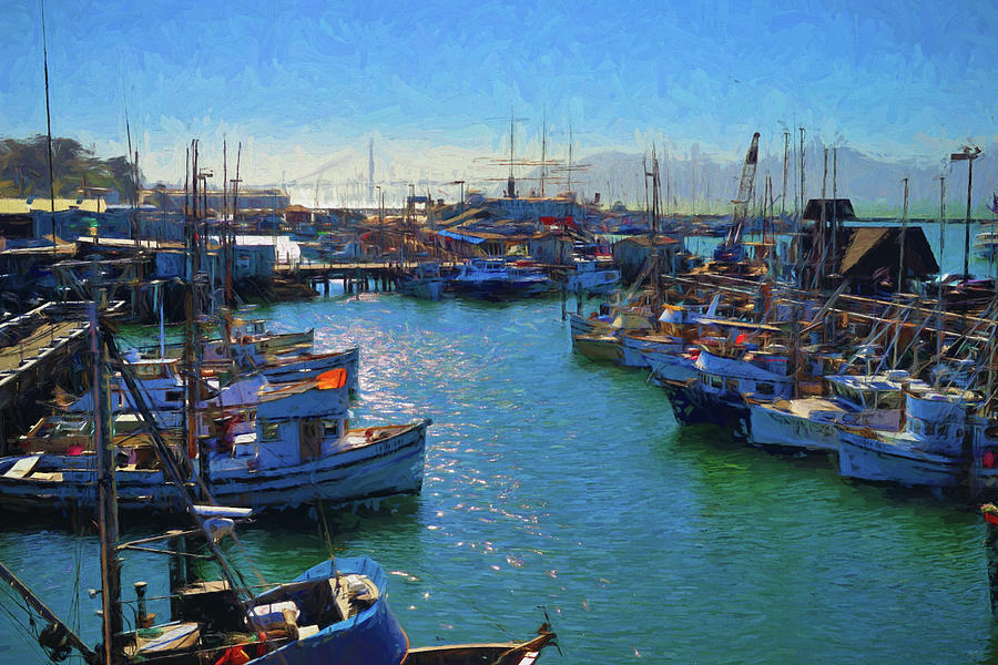 San Francisco Harbor Impressions Photograph by Greg Norrell