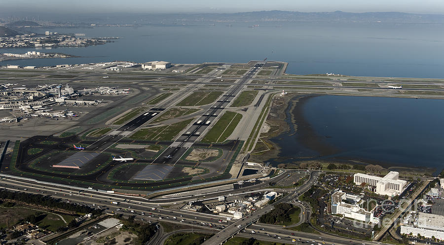 San Francisco International Airport #1 Photograph by David Oppenheimer