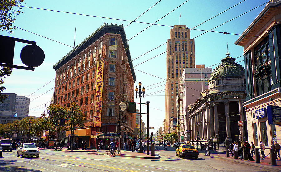 San Francisco Intersection, 2007 Photograph by Frank Romeo