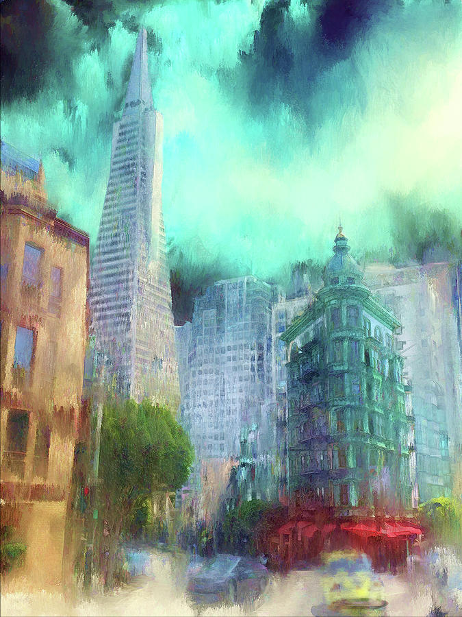 San Francisco Digital Art by Michael Cleere