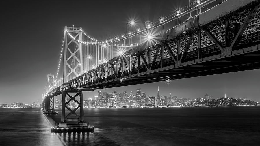 San Francisco Night Photograph by Radek Hofman - Fine Art America