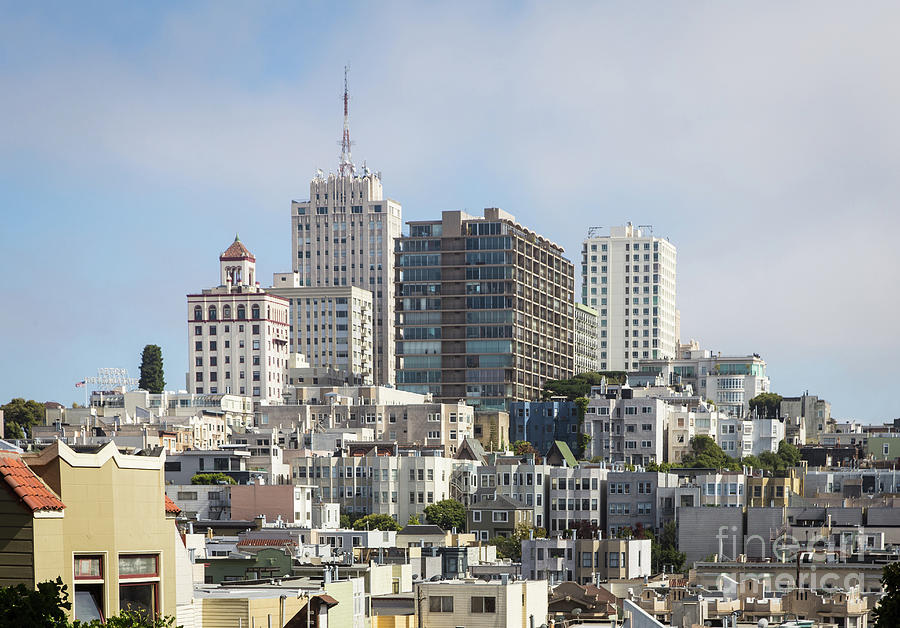 San Francisco Nob Hill Photograph by Didier Marti