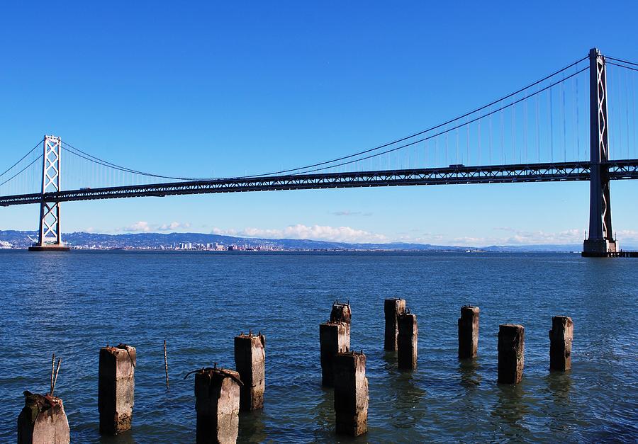 City Photograph - San Francisco - Oakland Bay Bridge - Embarcadero View 2 by Matt Quest