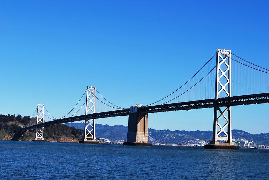 City Photograph - San Francisco - Oakland Bay Bridge - Embarcadero View 3 by Matt Quest