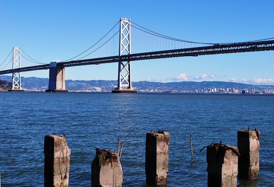 City Photograph - San Francisco - Oakland Bay Bridge - Embarcadero View by Matt Quest