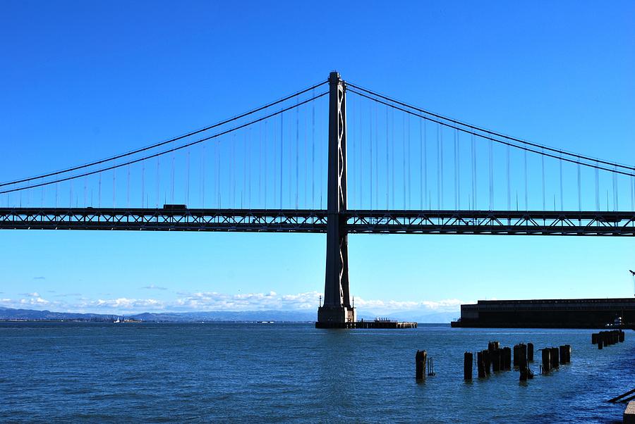 City Photograph - San Francisco - Oakland Bay Bridge - Parallel View by Matt Quest