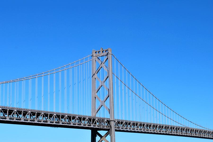 City Photograph - San Francisco - Oakland Bay Bridge - Southern View Close Up by Matt Quest