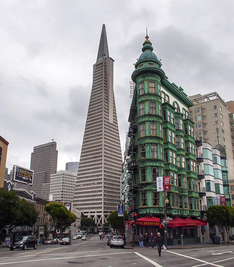 San Francisco Old And New Photograph by Daniel Hagerman