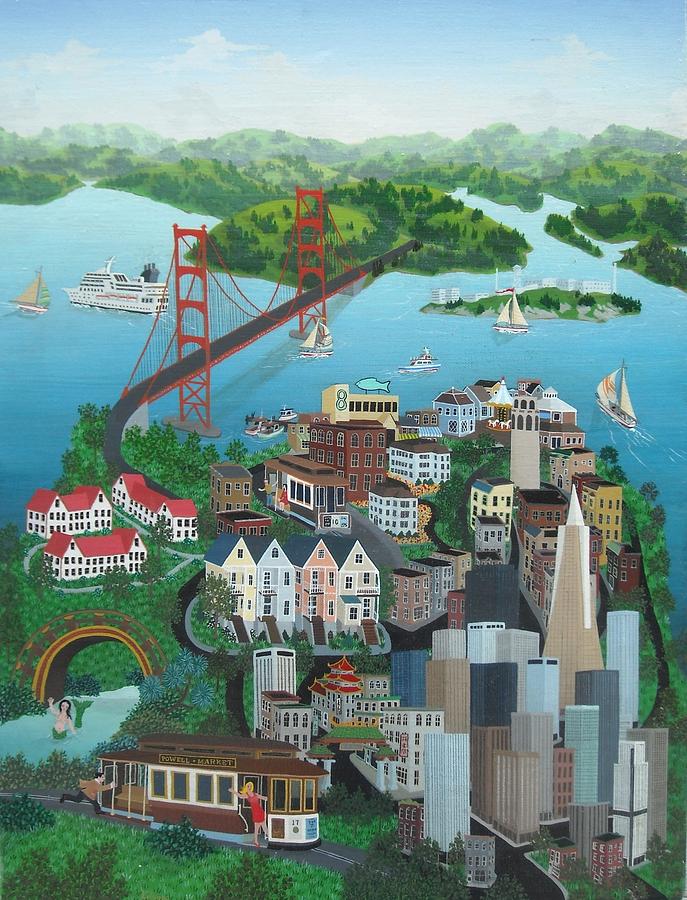 San Francisco  Painting by Robert  Logrippo
