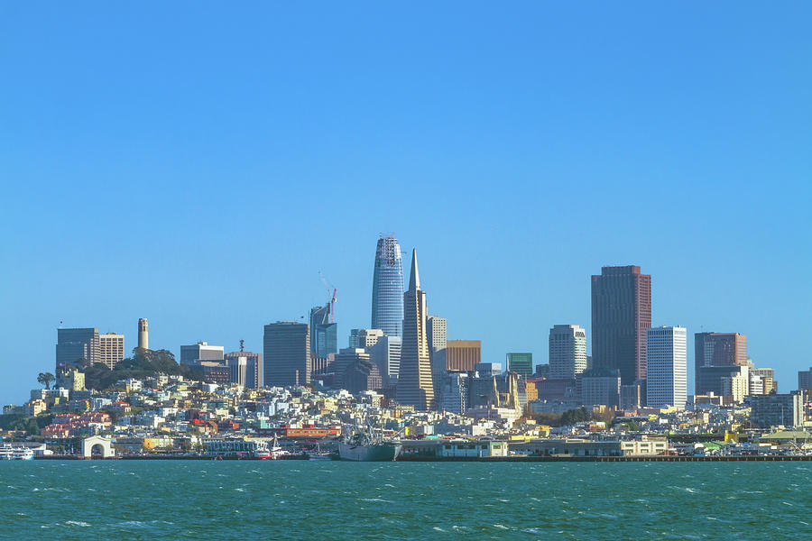 San Francisco Skyline 2017 Photograph by Bonnie Follett