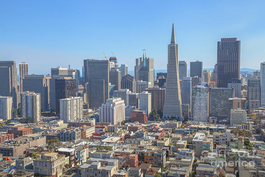 San Francisco skyline Photograph by Benny Marty