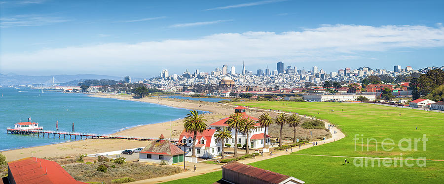 San Francisco Skyline Panorama Photograph by JR Photography