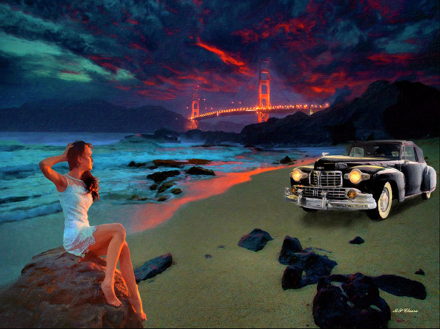 San Francisco Sunrise Digital Art by Michael Cleere