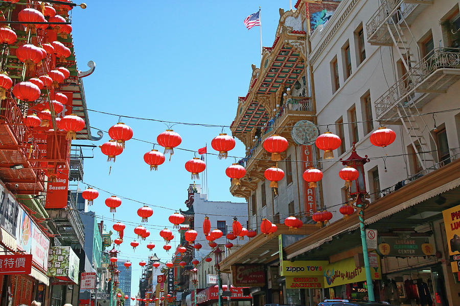 San Franciscos Chinatown Photograph by Shoal Hollingsworth