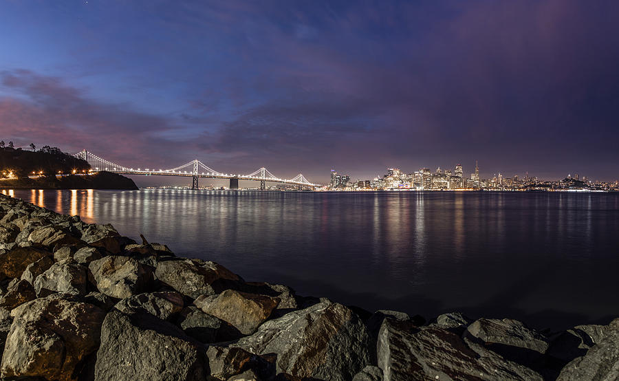San Fransico Skyline from Treasure Island  Photograph by John McGraw
