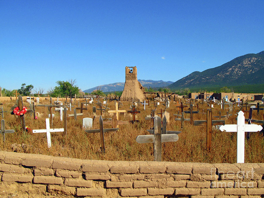 San Geronimo Cemetery Photograph by Nieves Nitta