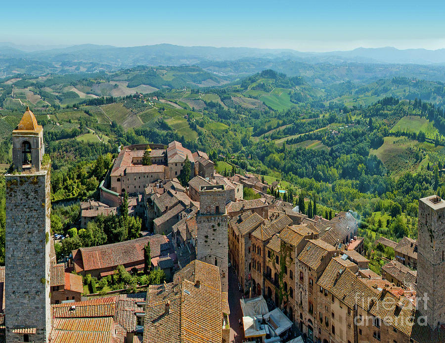 San Gimignano Photograph by Maria Rabinky