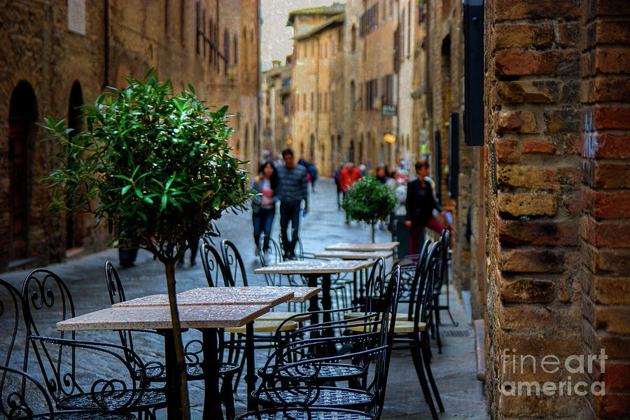 San Gimignano Photograph by Stuart Row