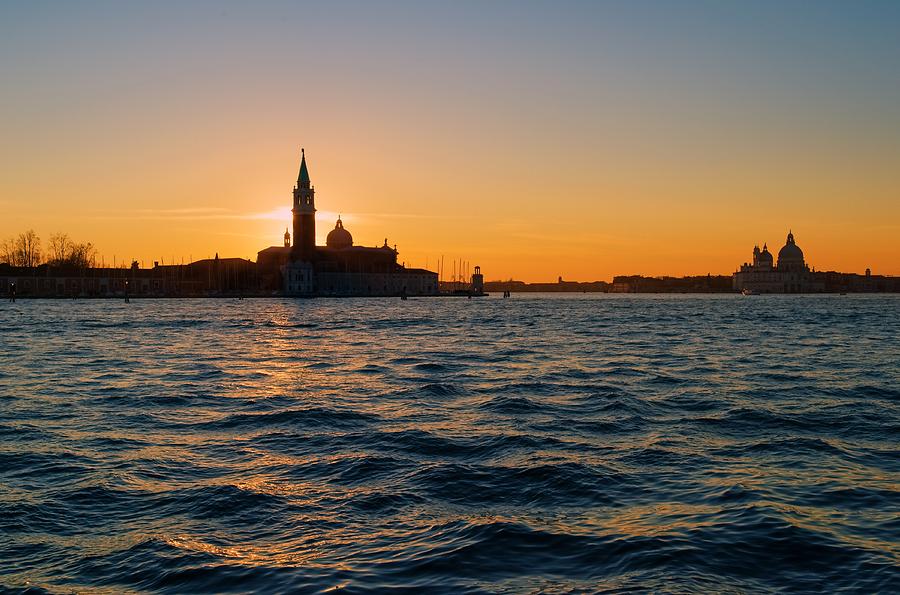 San Giorgio Maggiore Sunset Photograph by Allan Van Gasbeck