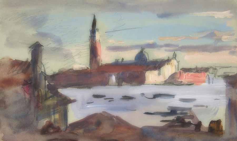 San Giorgio Maggiore, Venice Painting by Mountain Dreams