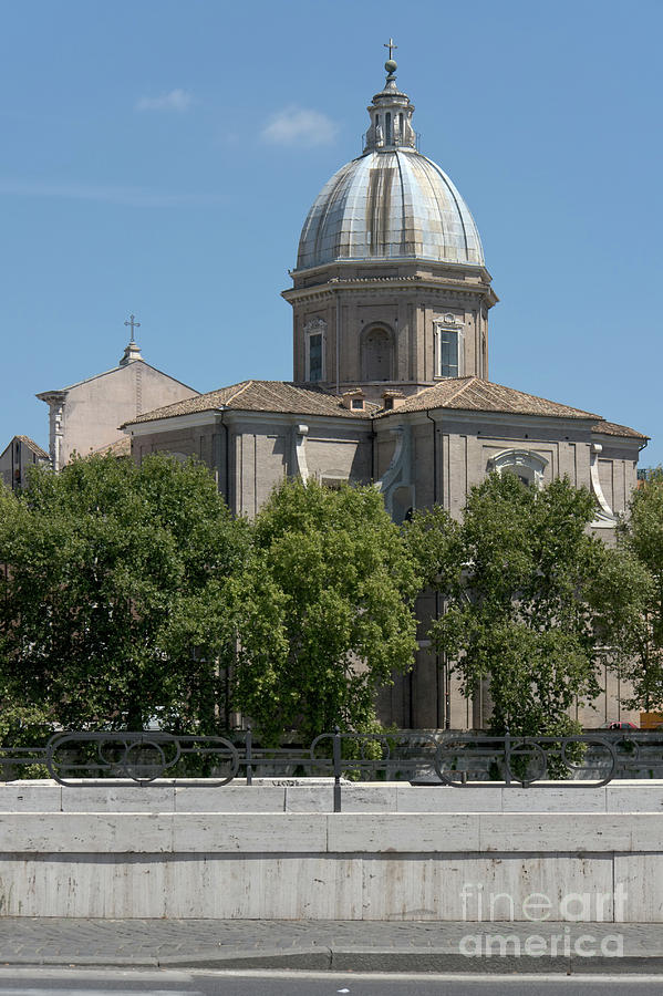 San Giovanni dei Fiorentini in Rome Photograph by Fabrizio Ruggeri