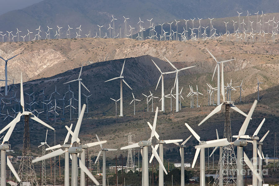 San Gorgonio Pass Wind Farm I Photograph by Clarence Holmes