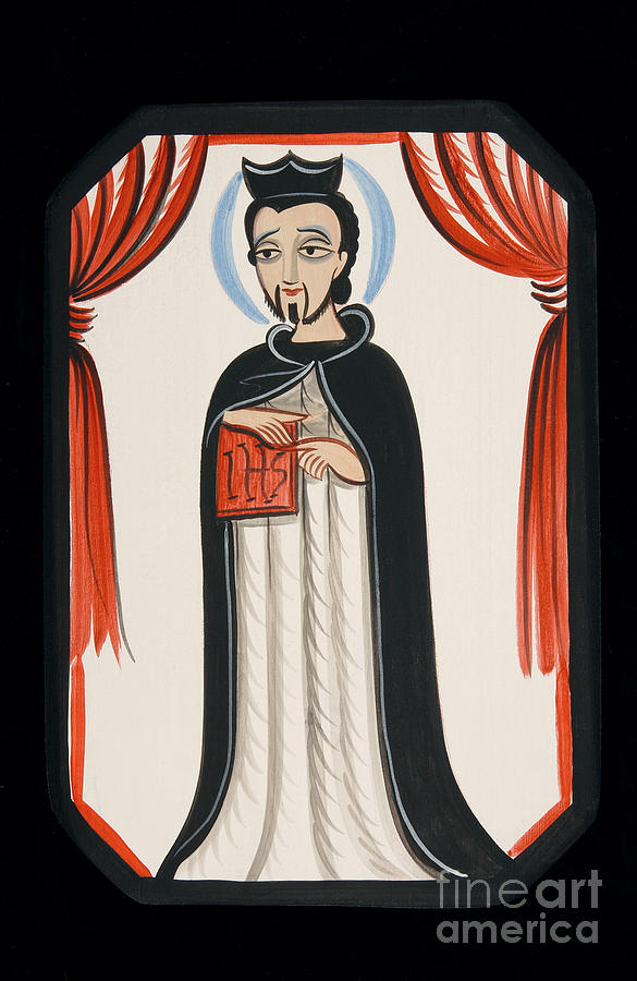 San Ignacio de Loyola - St. Ignatius of Loyola - AOIGT Painting by Br Arturo Olivas OFS