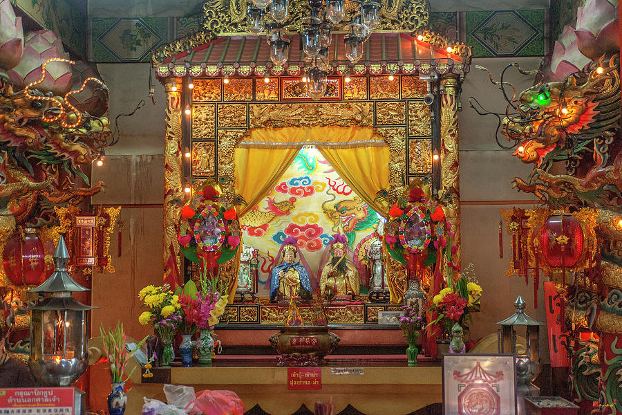 San Jao Pung Tao Gong Altar DTHCM1148 Photograph by Gerry Gantt