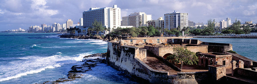 Architecture Photograph - San Jeronimo Fort, San Juan, Puerto Rico by Panoramic Images