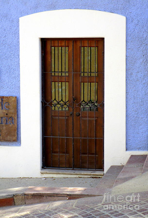 San Jose Del Cabo Door 2 Photograph by Randall Weidner