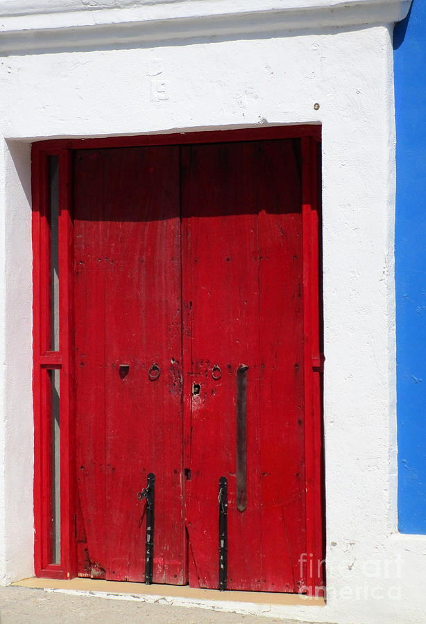 San Jose Del Cabo Door 3 Photograph by Randall Weidner