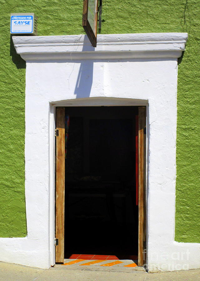 San Jose Del Cabo Door 7 Photograph by Randall Weidner