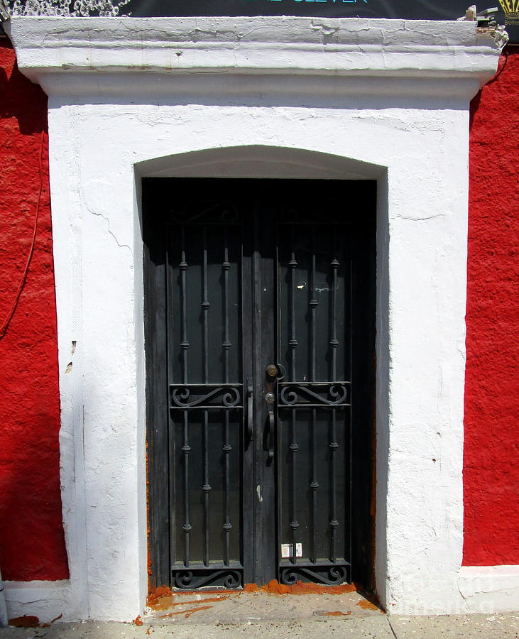 San Jose Del Cabo Door 8 Photograph by Randall Weidner
