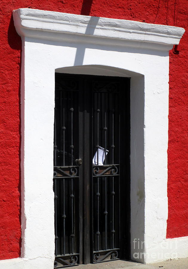 San Jose Del Cabo Door 9 Photograph by Randall Weidner