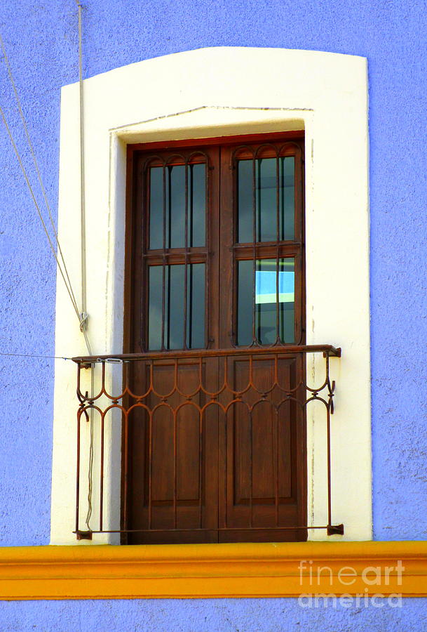 San Jose Del Cabo Window 6 Photograph by Randall Weidner