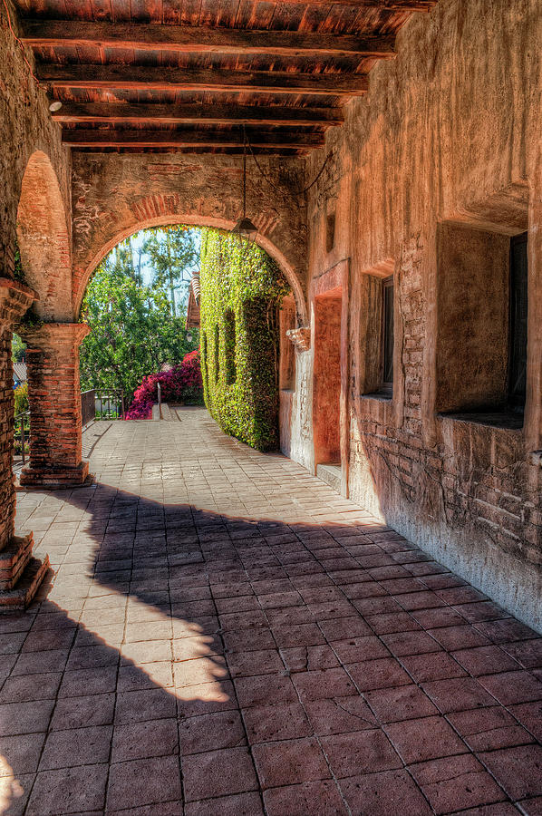 Architecture Photograph - San Juan Archway by Stephen Campbell