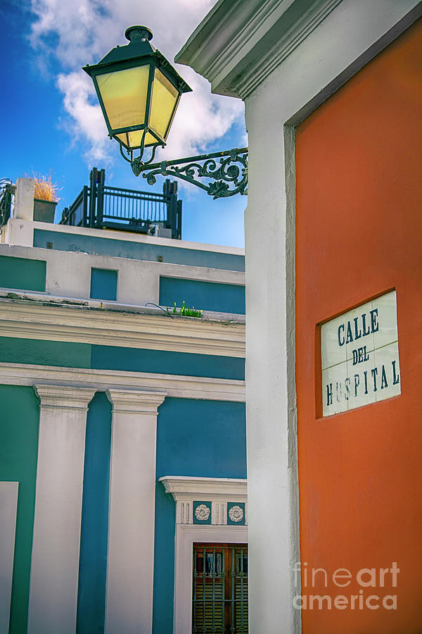 San Juan City Light Photograph by Mariola Bitner