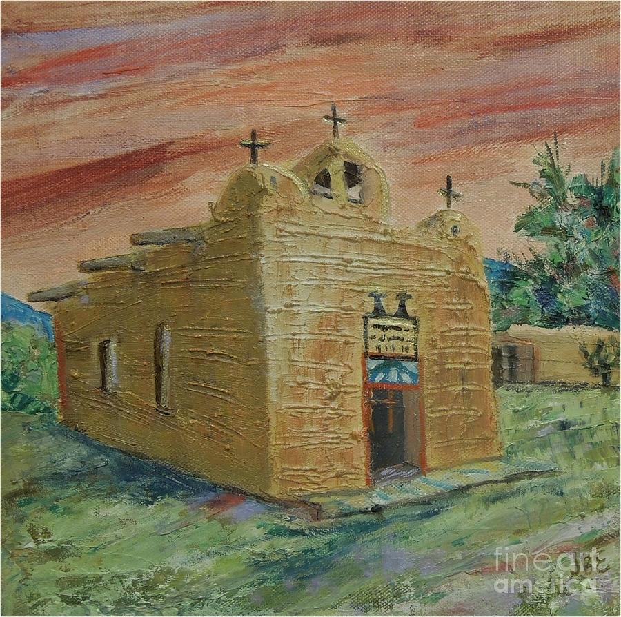 San Juan de los Lagos - SOLD Painting by Judith Espinoza
