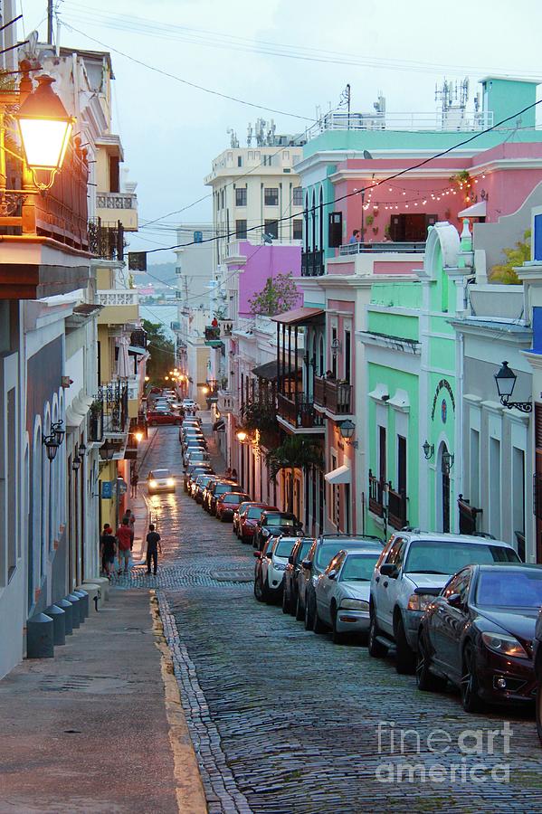 San Juan Evening Glow Photograph by Suzanne Oesterling