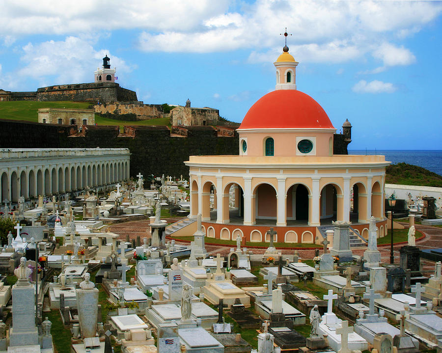 San Juan Graveyard Photograph by Perry Webster - Pixels